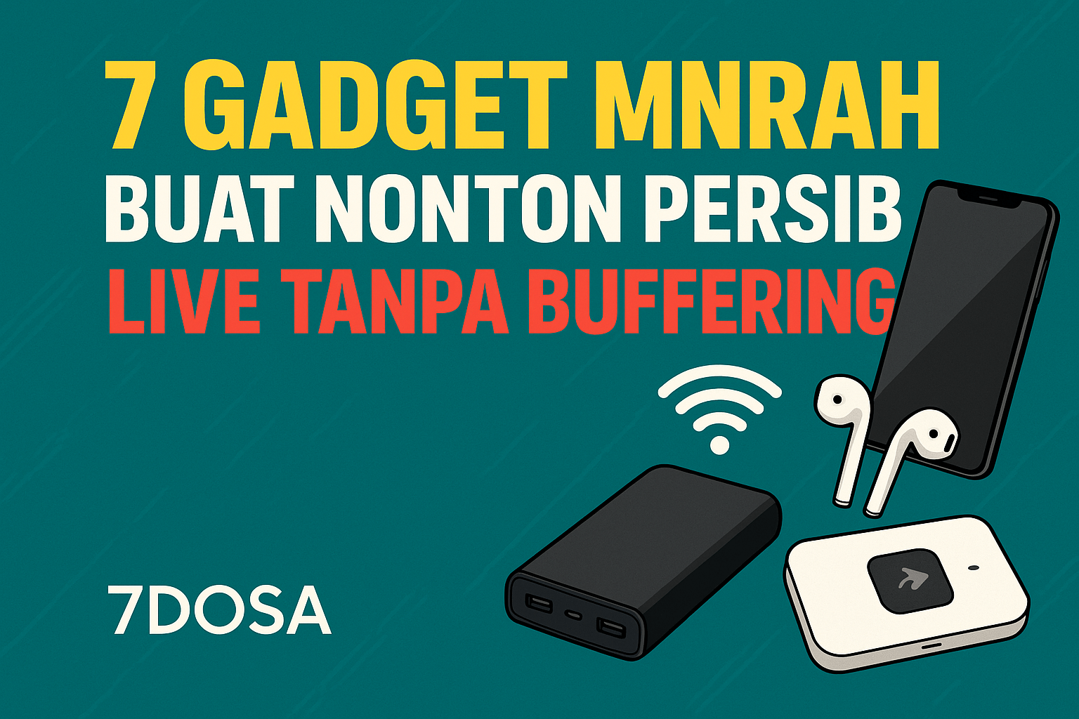 7 Gadget Murah Buat Nonton Persib Live Tanpa Buffering