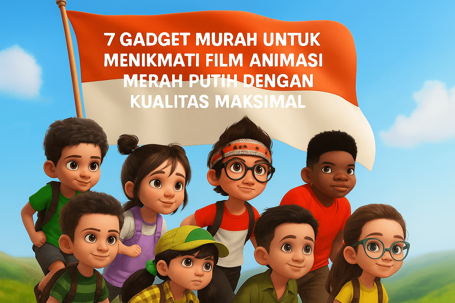 7 Gadget Murah untuk Menikmati Film Animasi Merah Putih dengan Kualitas Maksimal