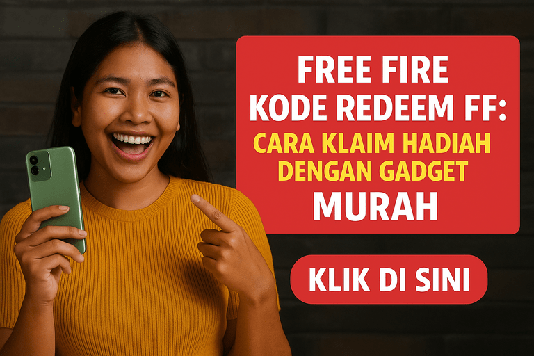 Free Fire Kode Redeem FF Cara Klaim Hadiah dengan Gadget Murah