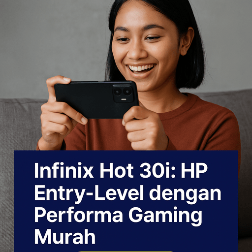 Infinix Hot 30i HP Entry-Level dengan Performa Gaming Murah